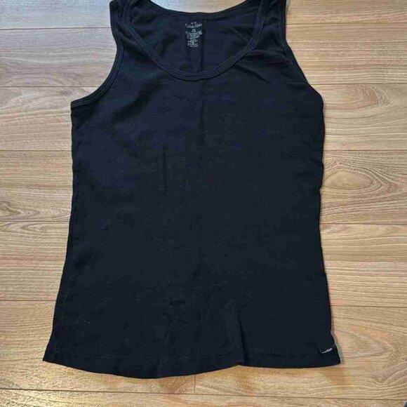 Calvin Klein Black Tank Top Size Medium - Picture 1 of 5